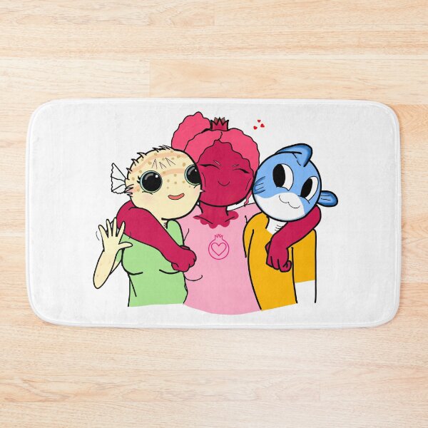 Item preview, PomegranateHeart and her two fish children designed and sold by PomegranateHeart.