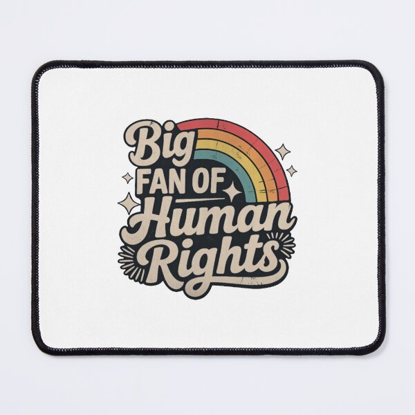 Item preview, Big Fan of Human Rights designed and sold by helenbreen.