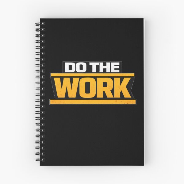 Item preview, Do The Work Discipline Work Ethic Motivation Design designed and sold by Wolf Garage.