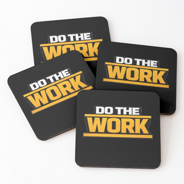 Item preview, Do The Work Discipline Work Ethic Motivation Design designed and sold by Wolf Garage.