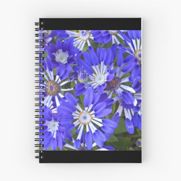Item preview, Vibrant Senetti Blue Spoon Bursting with Blooms designed and sold by JoyousArt4u.