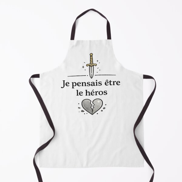 Item preview, I thought I was the hero – Minimalist geek humor design designed and sold by Shop Geek.