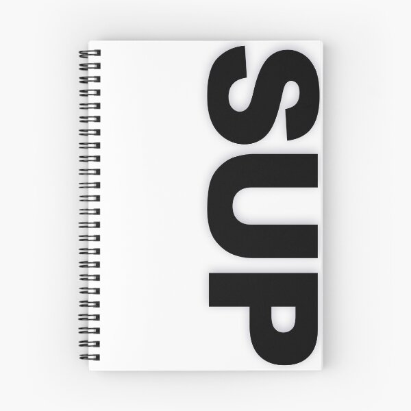Item preview, SUP — Black Minimal Bold Type Statement designed and sold by WORDPAUSE.