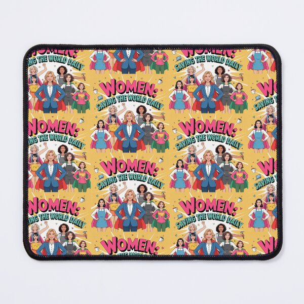 Item preview, Women Saving the World Daily – Everyday Superheroines Empowerment designed and sold by Midnight Veil Designs.