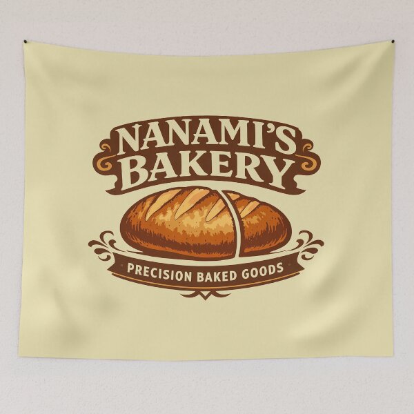 Item preview, Nanamis Precision Bakery Retro Logo designed and sold by agearb.