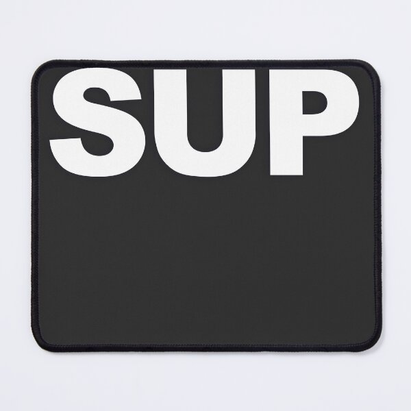 Item preview, SUP — White Minimal Bold Type Statement designed and sold by WORDPAUSE.