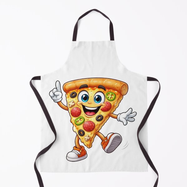 Item preview, Happy Dancing Pizza Slice Cartoon designed and sold by PriyankaSonara.