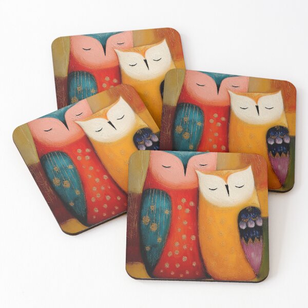 Item preview, Painted Owls designed and sold by Retro Type.