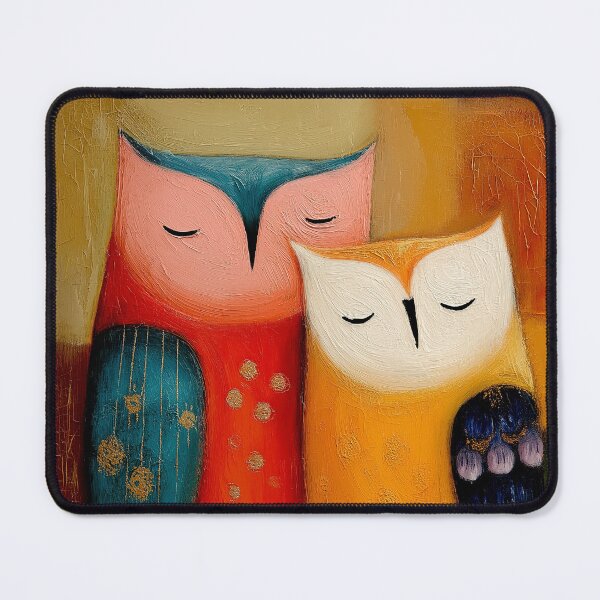 Item preview, Painted Owls designed and sold by Retro Type.