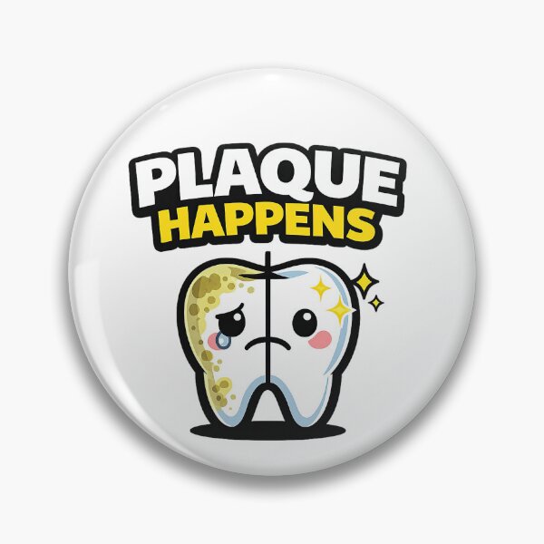 Item preview, Plaque Happens Funny Tooth Dental Humor designed and sold by raditya.
