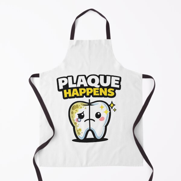 Item preview, Plaque Happens Funny Tooth Dental Humor designed and sold by raditya.