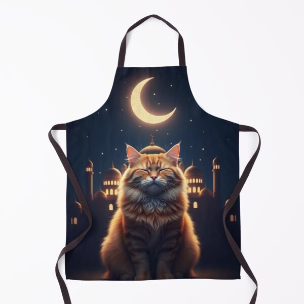 Item preview, Cute Realistic Muslim Cat Ramadan Sticker | Islamic Cat Art Gift designed and sold by Little Lessons.