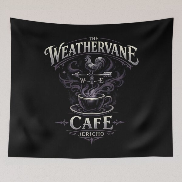 Item preview, Weathervane Cafe Jericho Gothic Logo designed and sold by agearb.