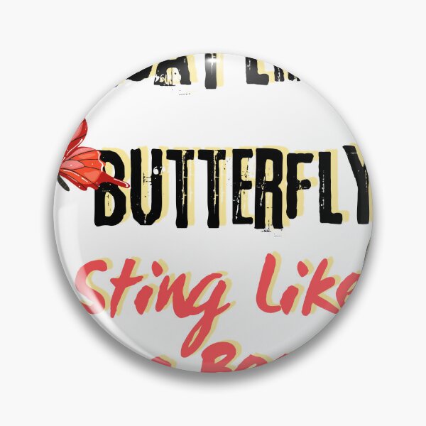Artikelvorschau, Schwebe wie ein Schmetterling, stich wie eine Biene – Grafik-T-Shirt entworfen und verkauft von Boytibay28Mdskllz.