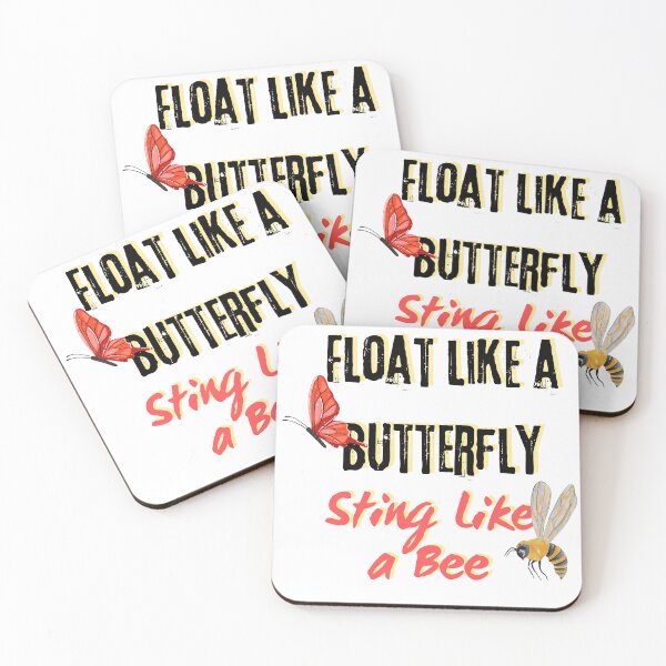 Item preview, Float Like A Butterfly Sting like a bee Graphic Tee designed and sold by Boytibay28Mdskllz.
