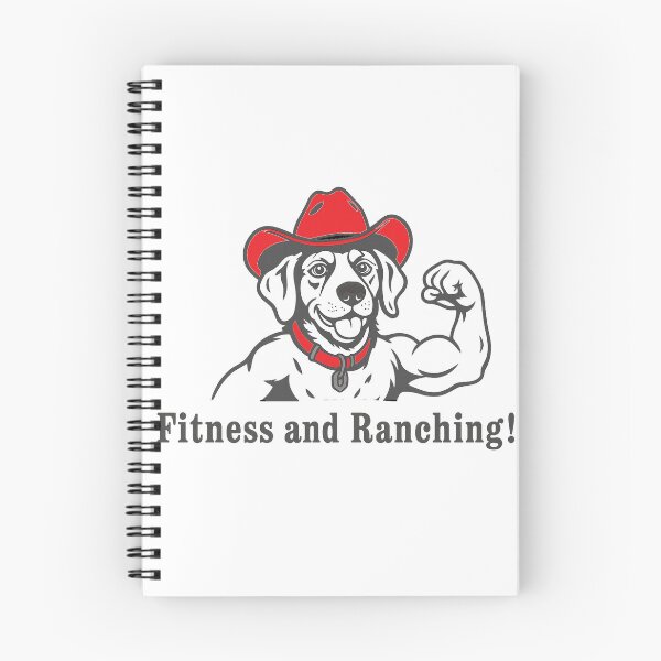 Item preview, Cowboy Muscle Dog Fitness Mascot designed and sold by Mindful56.