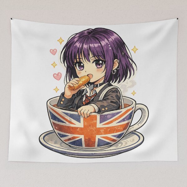 Item preview, Amelia Goes MEGA Viral — Tea, Chaos & Laughter designed and sold by akiotatsuo.