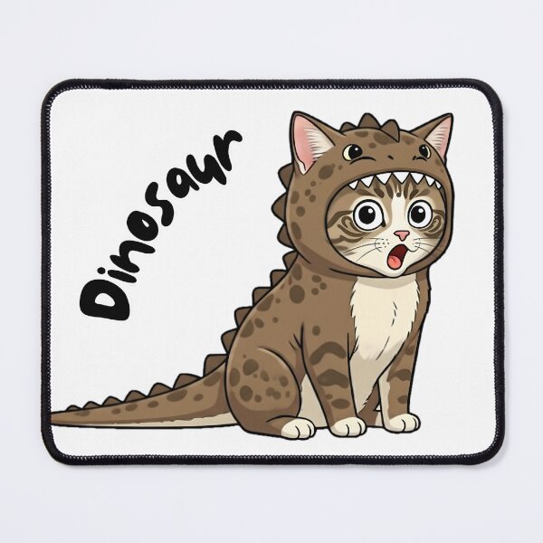 Item preview, Dinosaur Cat Costume - The Cutest Dino Kitty designed and sold by Animal Xeno Circus.