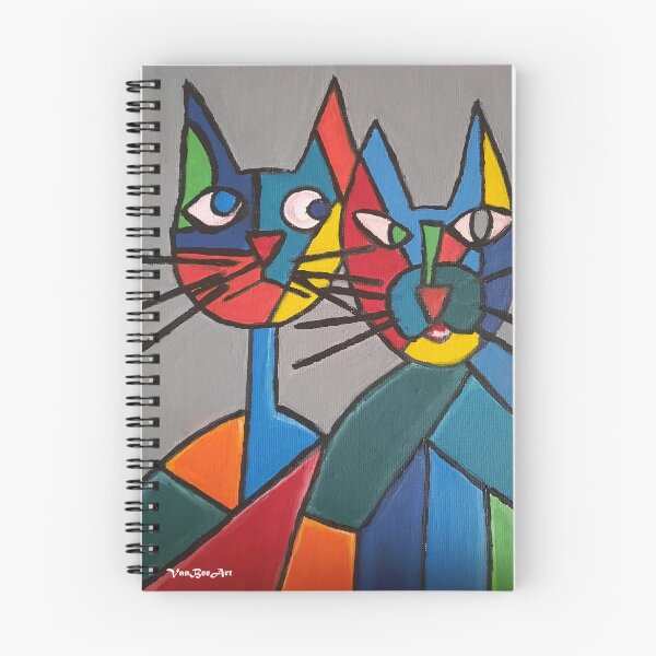 Item preview, Colourful Cats designed and sold by VannyBeeArt.