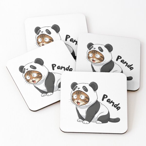 Item preview, Panda Cat Costume - Cute Feline Cub designed and sold by Animal Xeno Circus.
