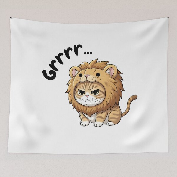 Item preview, Grrrr... Lion Cat Costume - King of the Cuteness designed and sold by Animal Xeno Circus.