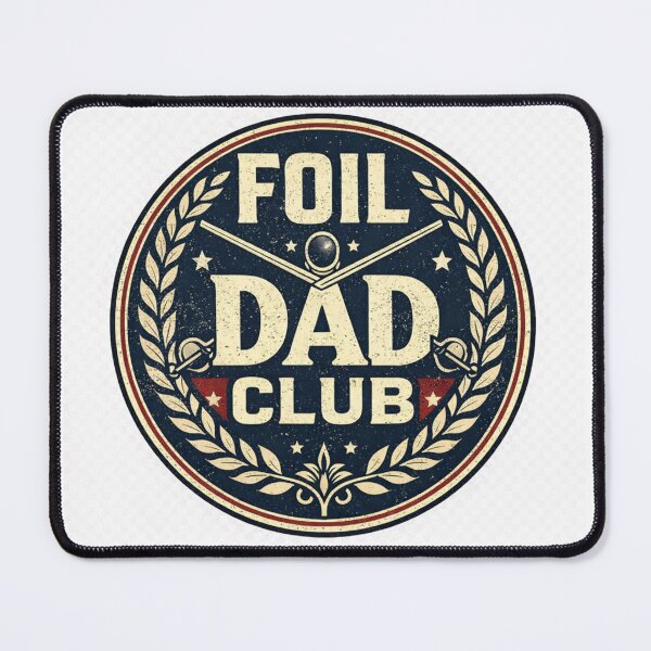Item preview, Foil Dad Club Badge designed and sold by ChillCharmStudio.
