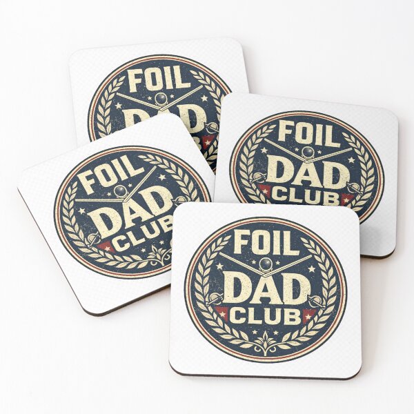 Item preview, Foil Dad Club Badge designed and sold by ChillCharmStudio.