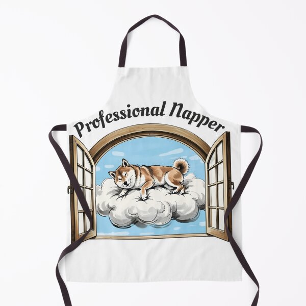 Item preview, Professional Napper Shiba Inu - The King of Sleep designed and sold by Animal Xeno Circus.