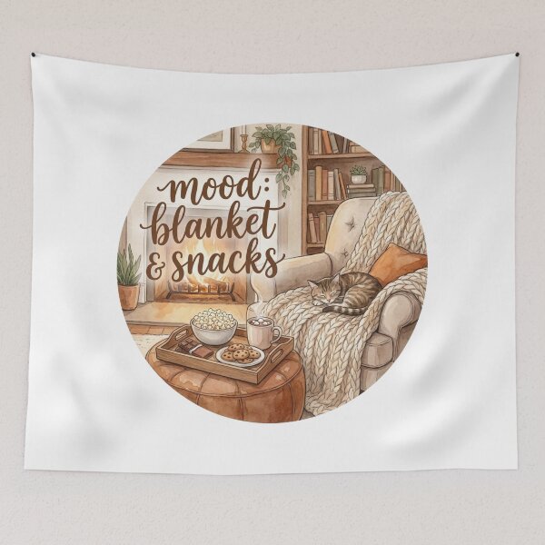 Item preview, Mood: Blanket & Snacks designed and sold by YasminAnday.
