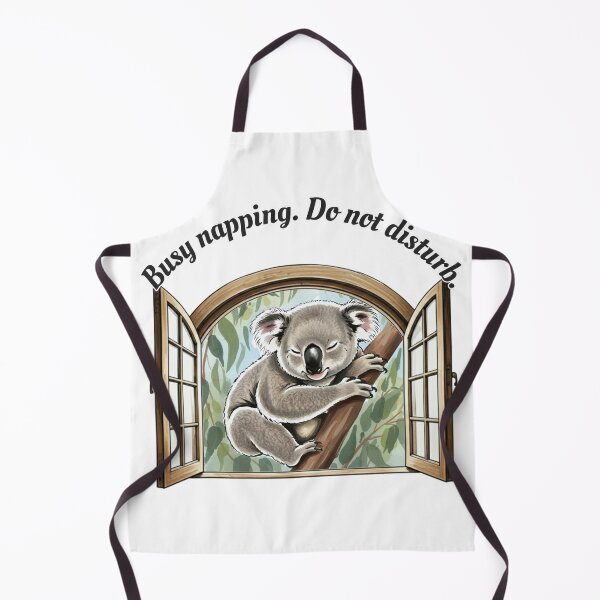 Item preview, Busy Napping Koala - Do Not Disturb designed and sold by Animal Xeno Circus.