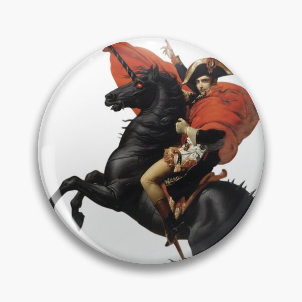Item preview, Napoleon on a Unicorn - Impossible n'est pas français designed and sold by Animal Xeno Circus.