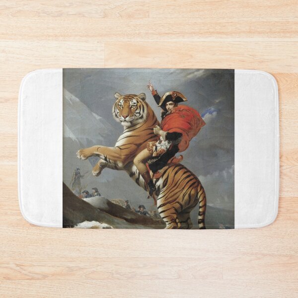Item preview, Napoleon on a Tiger - Classic Art Parody designed and sold by Animal Xeno Circus.