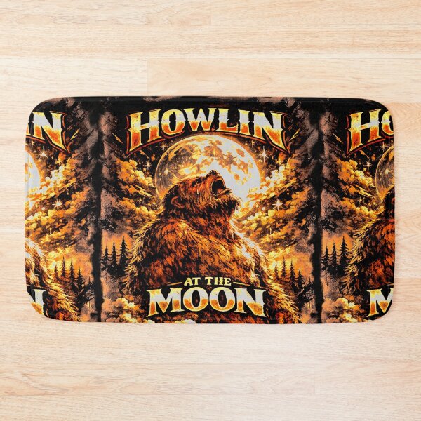 Item preview, HOWLIN at the MOON Golden Sasquatch designed and sold by PaparazziAnunnaki.