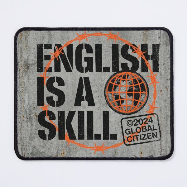 Item preview, English Is a Skill – Motivational Language Learning Design designed and sold by Your English Pal.