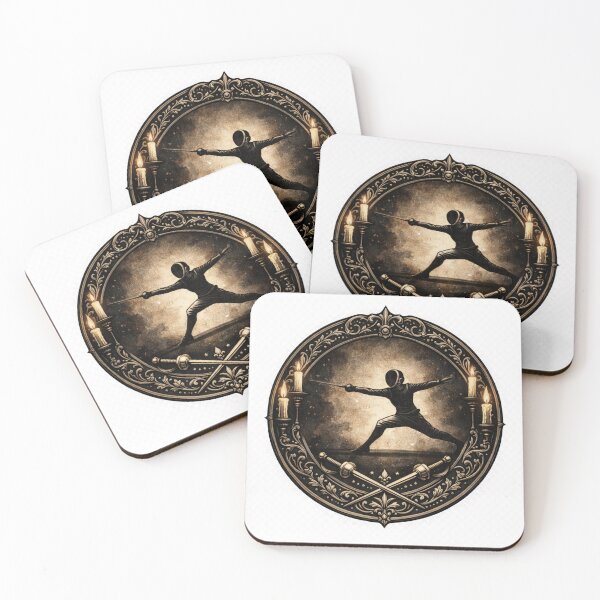 Item preview, Epee Society Dark Crest designed and sold by ChillCharmStudio.