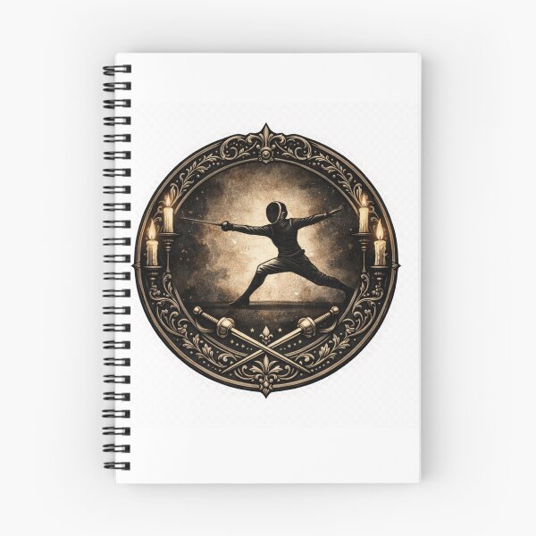 Item preview, Epee Society Dark Crest designed and sold by ChillCharmStudio.