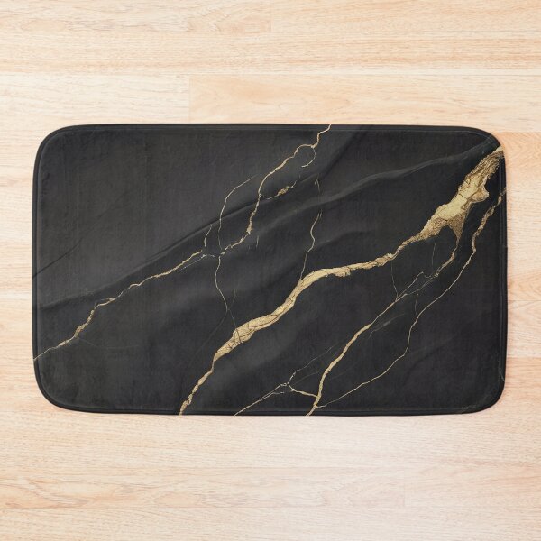 Item preview, Black and Gold Marble Seamless Pattern | Luxury Obsidian Stone Texture Design designed and sold by Tamas Das.