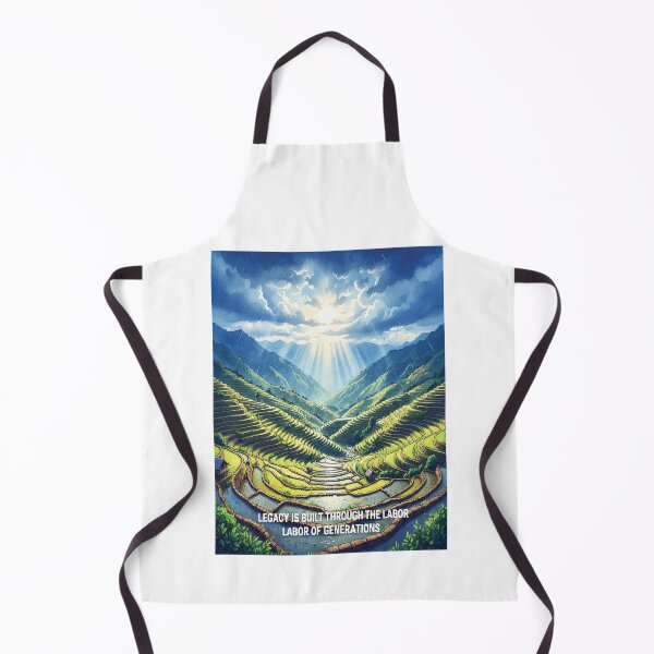 Item preview, Banaue Rice Terraces Philippines - Mountain Watercolor designed and sold by TheDesignDen21.