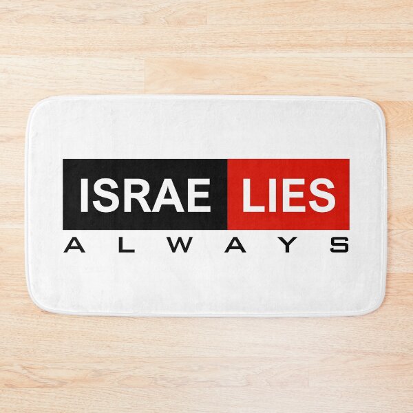 Item preview, israel always lies designed and sold by Randa Ranmania.