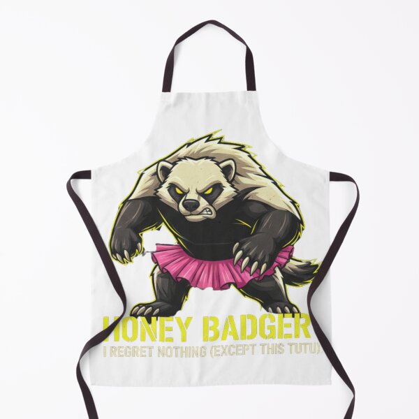 Item preview, Honey Badger Tutu Funny Fearless Animal Sarcasm designed and sold by Wear Sculpt.