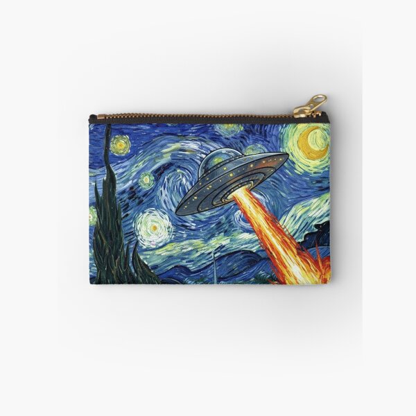 Item preview, Invasion of the Starry Night - Van Gogh UFO Parody designed and sold by Animal Xeno Circus.