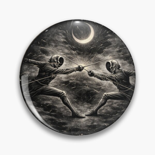 Item preview, Spooky Epee Night Duel designed and sold by ChillCharmStudio.