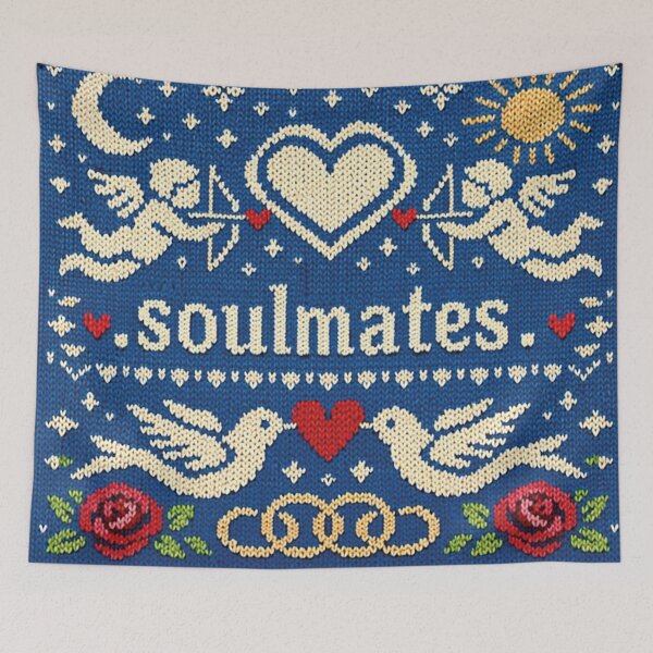 Item preview, Soulmates – A romantic knitting pattern for soulmates designed and sold by Mauswohn.