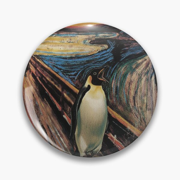 Item preview, The Squawk! (Munch's The Scream Parody Penguin) designed and sold by Animal Xeno Circus.
