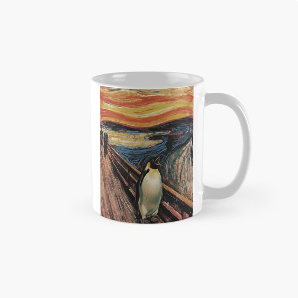 Item preview, The Squawk! (Munch's The Scream Parody Penguin) designed and sold by Animal Xeno Circus.