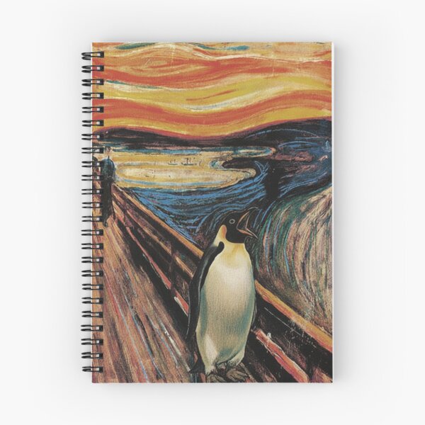 Item preview, The Squawk! (Munch's The Scream Parody Penguin) designed and sold by Animal Xeno Circus.