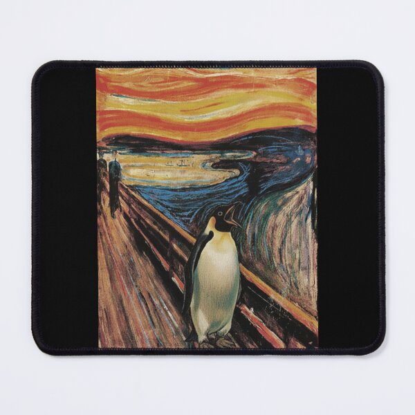 Item preview, The Squawk! (Munch's The Scream Parody Penguin) designed and sold by Animal Xeno Circus.