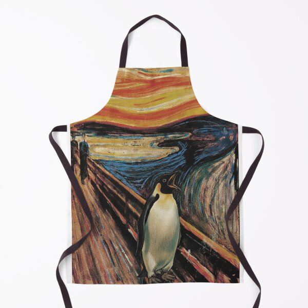 Item preview, The Squawk! (Munch's The Scream Parody Penguin) designed and sold by Animal Xeno Circus.