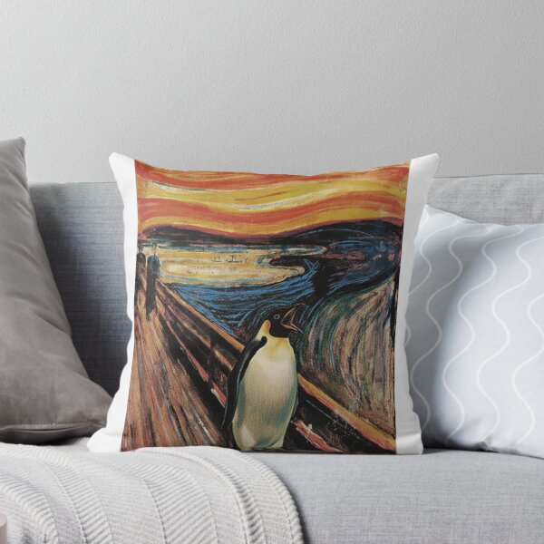 Item preview, The Squawk! (Munch's The Scream Parody Penguin) designed and sold by Animal Xeno Circus.