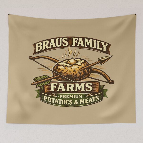 Item preview, Braus Family Farms Premium Meats designed and sold by agearb.